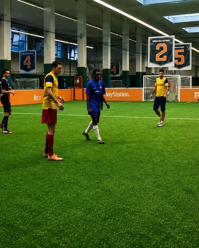 Terrain de foot à 5 synthétique