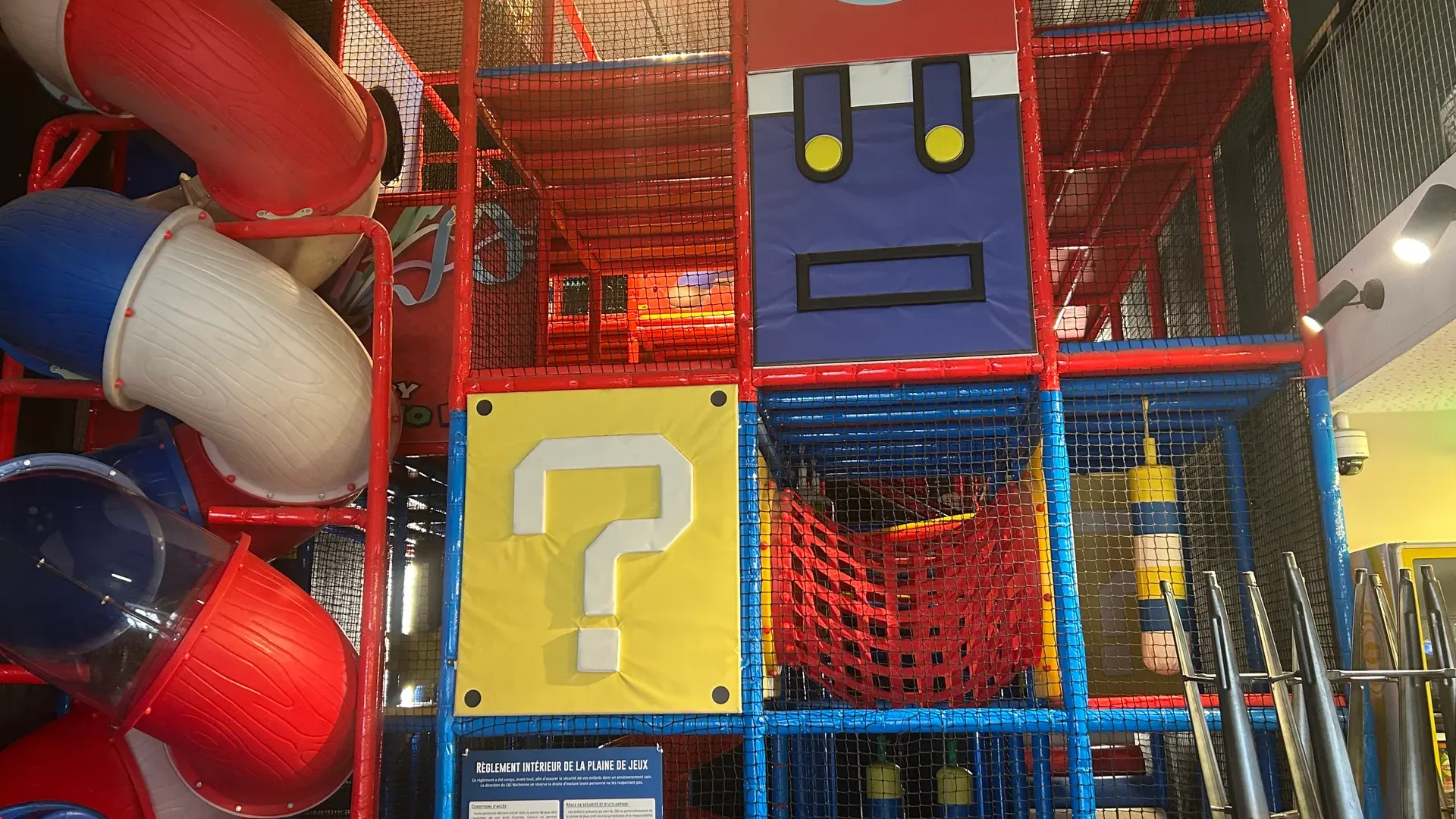 Structure de la plaine de jeux